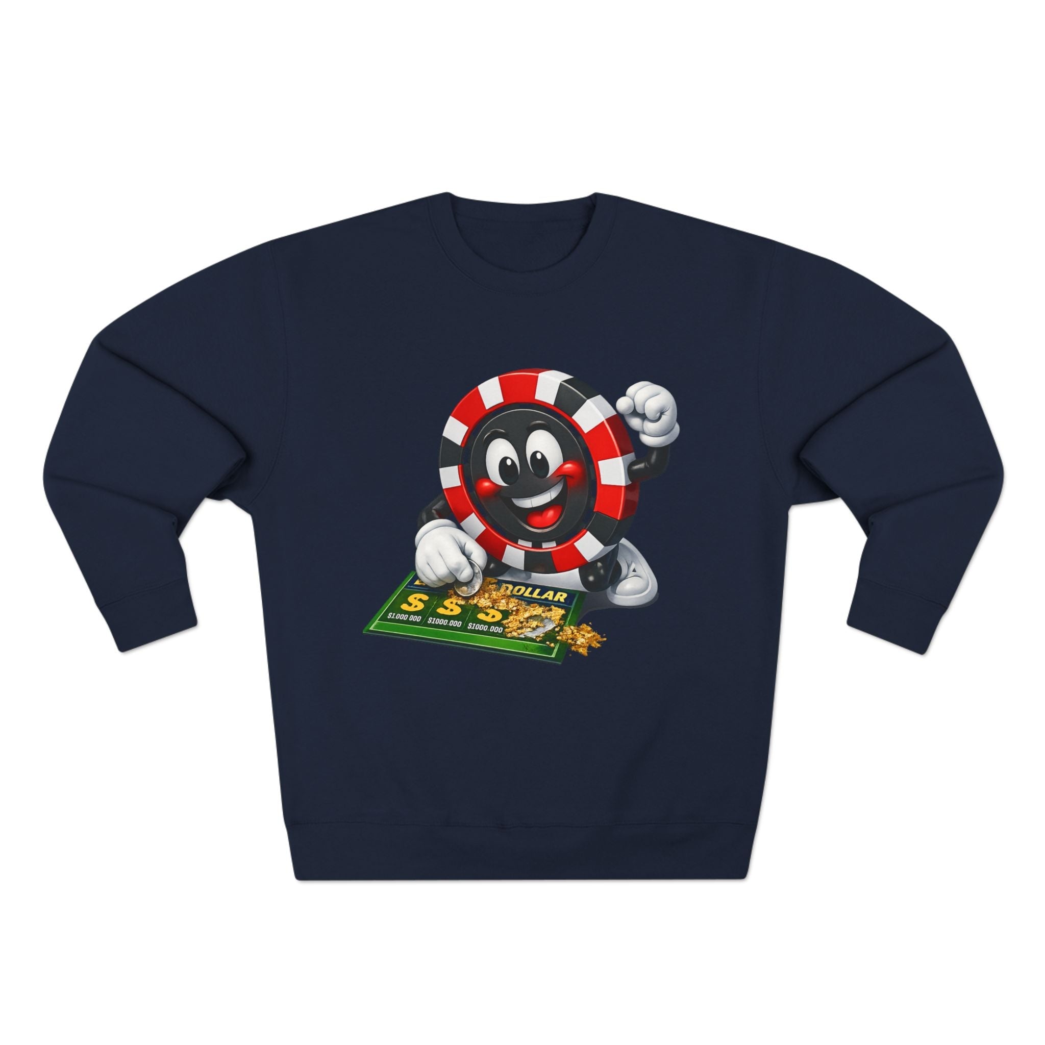 Casino Lucky Dice Crewneck Sweatshirt - LUCKY THR3ADS