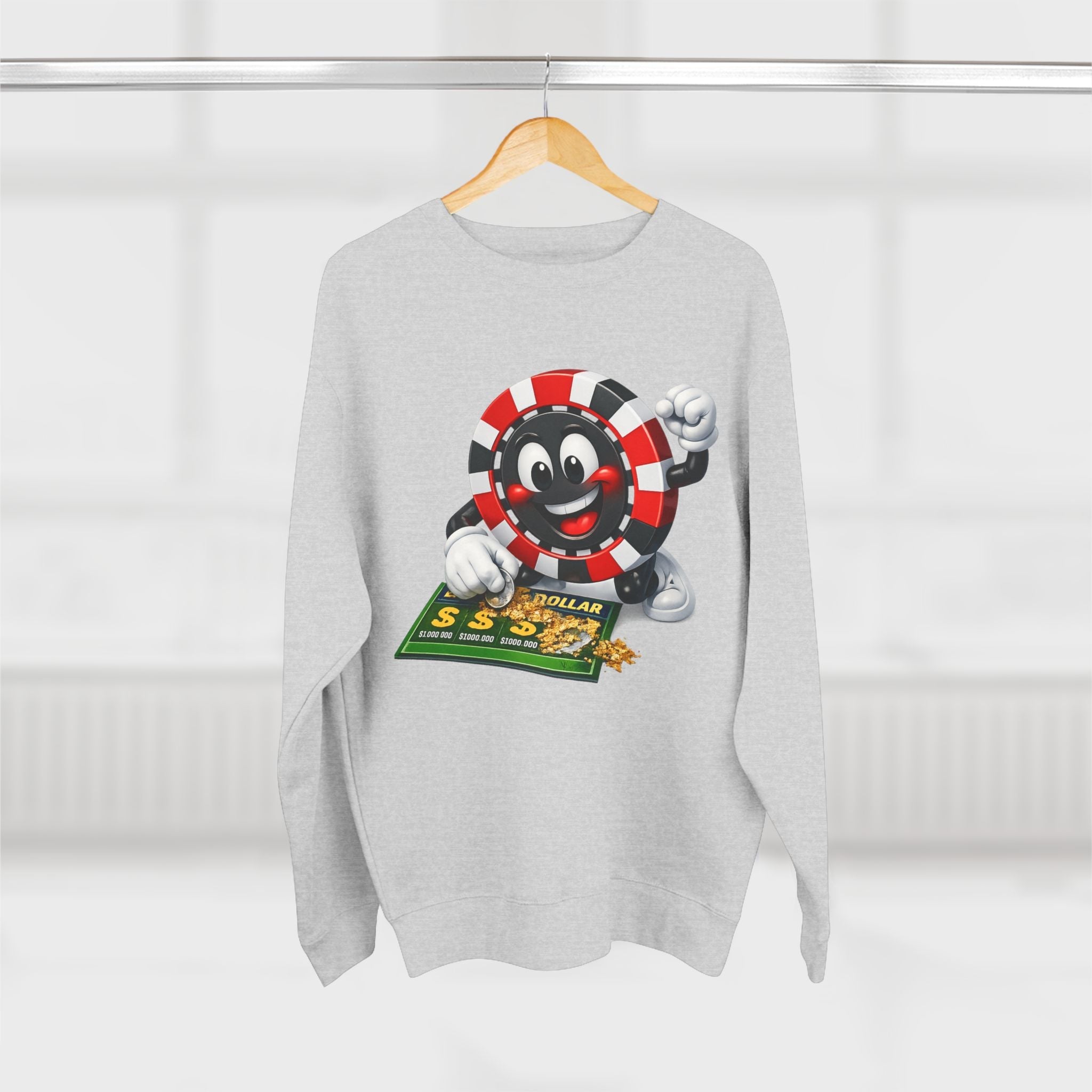 Casino Lucky Dice Crewneck Sweatshirt - LUCKY THR3ADS
