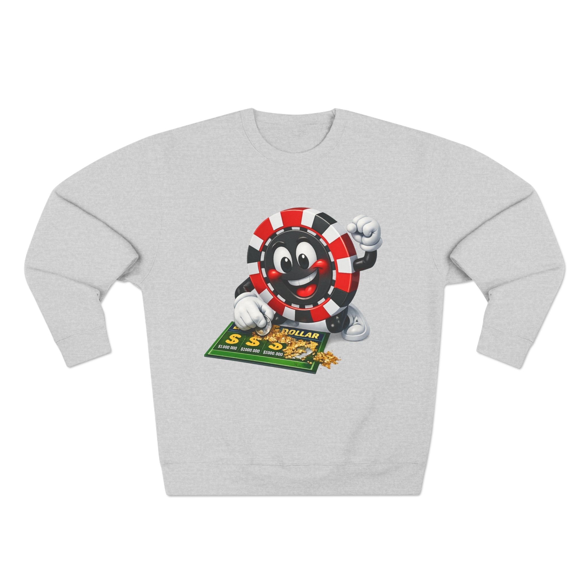 Casino Lucky Dice Crewneck Sweatshirt - LUCKY THR3ADS