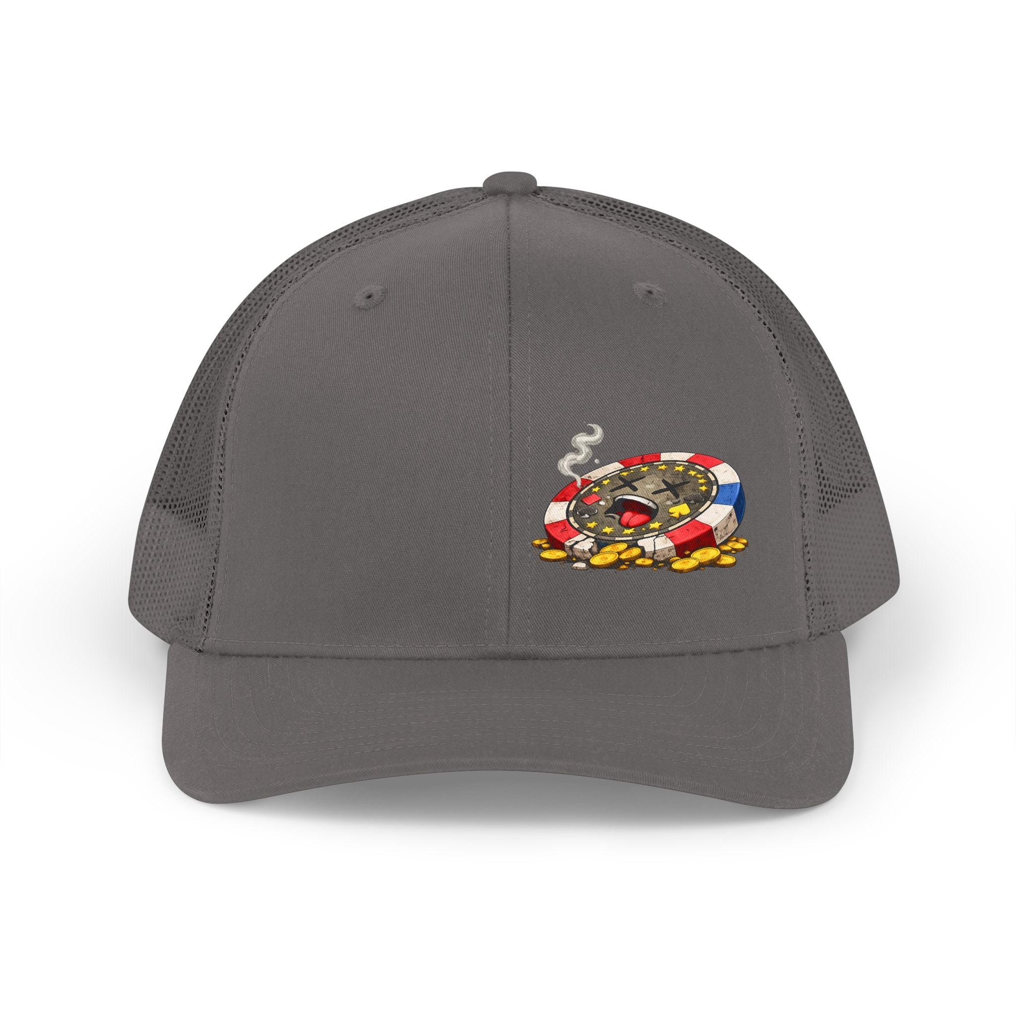 Chip Over - Trucker Retro Hat - LUCKY THR3ADS
