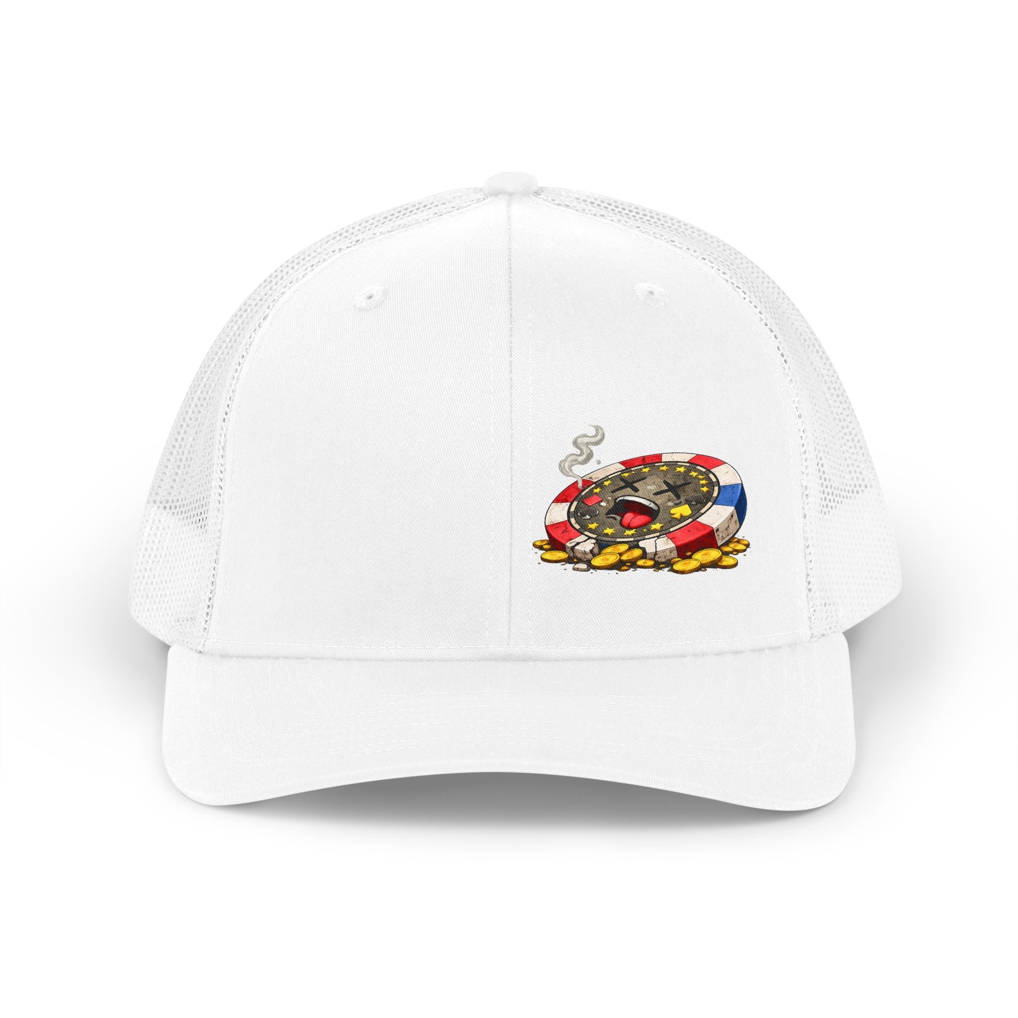 Chip Over - Trucker Retro Hat - LUCKY THR3ADS