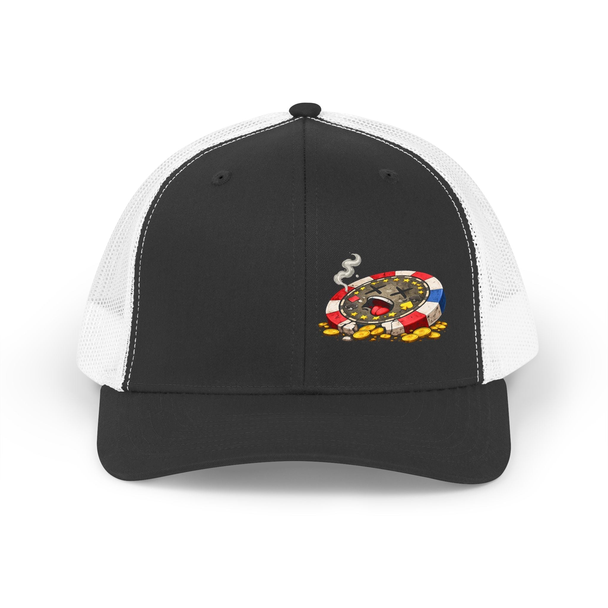 Chip Over - Trucker Retro Hat - LUCKY THR3ADS