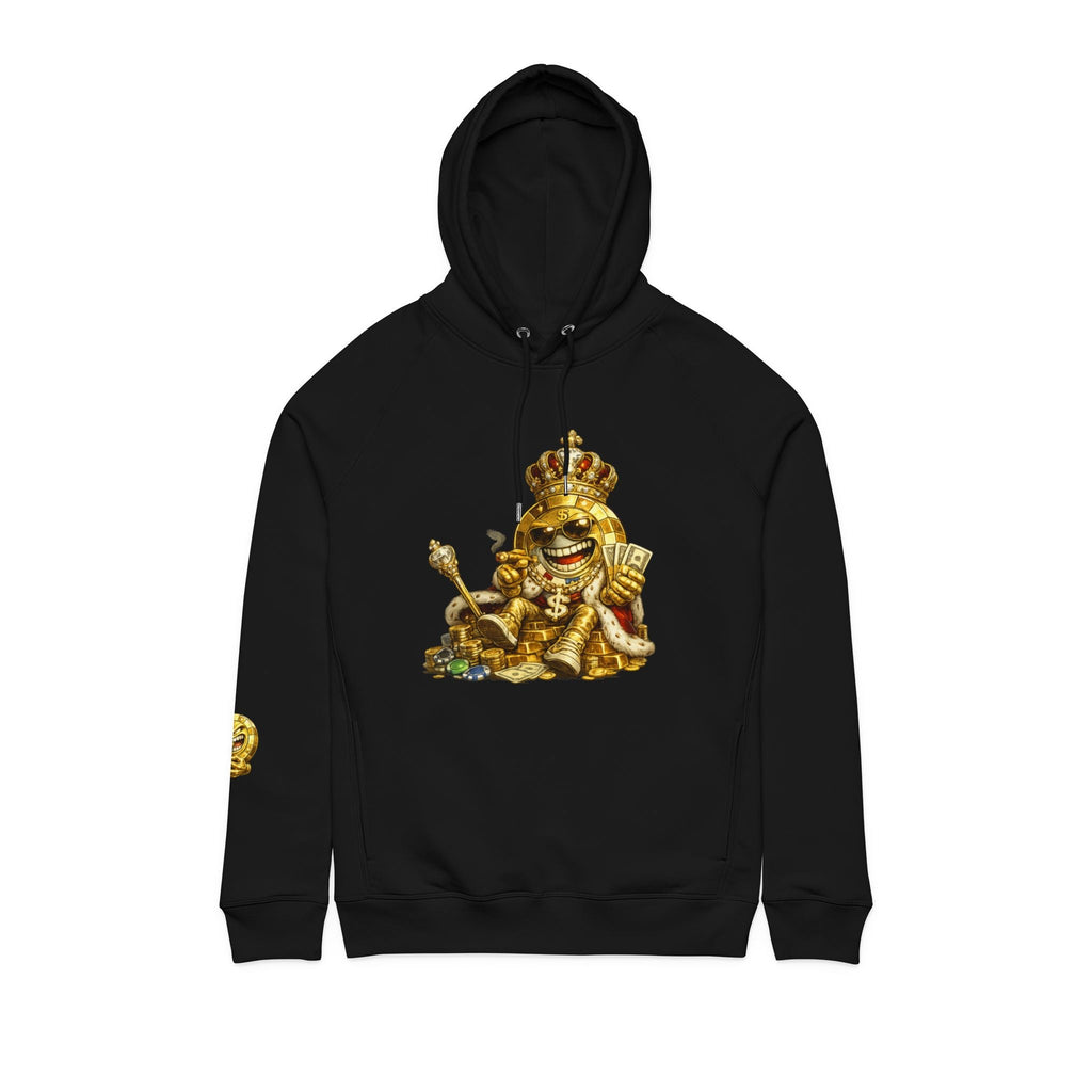 Crowned By Luck. Paid In Hustle. 💰👑 — King Golden Chip Graphic - LUCKY THR3ADS