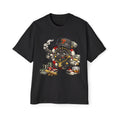 Gangster Poker chip Graphic Tee — Men's Oversized Streetwear Shirt - LUCKY THR3ADS