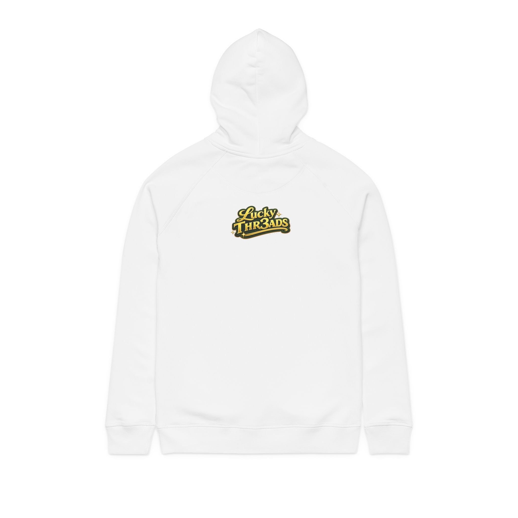 Gold Championship Ring Hoodie — 'Lucky Thr3ads' Bling Graphic Pullover - LUCKY THR3ADS