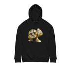 Gold Championship Ring Hoodie — 'Lucky Thr3ads' Bling Graphic Pullover - LUCKY THR3ADS