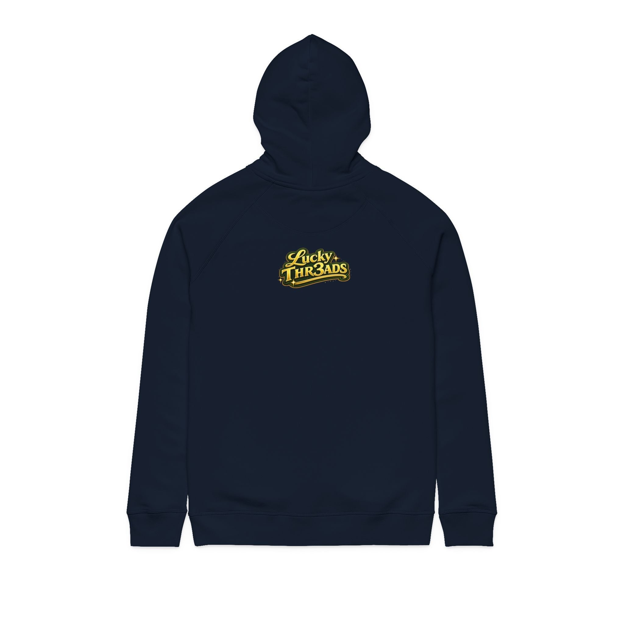 Gold Championship Ring Hoodie — 'Lucky Thr3ads' Bling Graphic Pullover - LUCKY THR3ADS